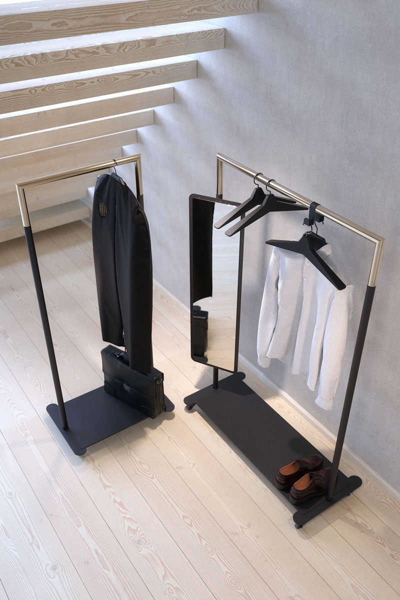 BUKTO Clothes Stands, Shelf Stand and Trolley